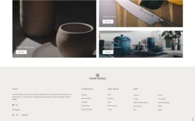 Explorando el diseño del footer con Elementor